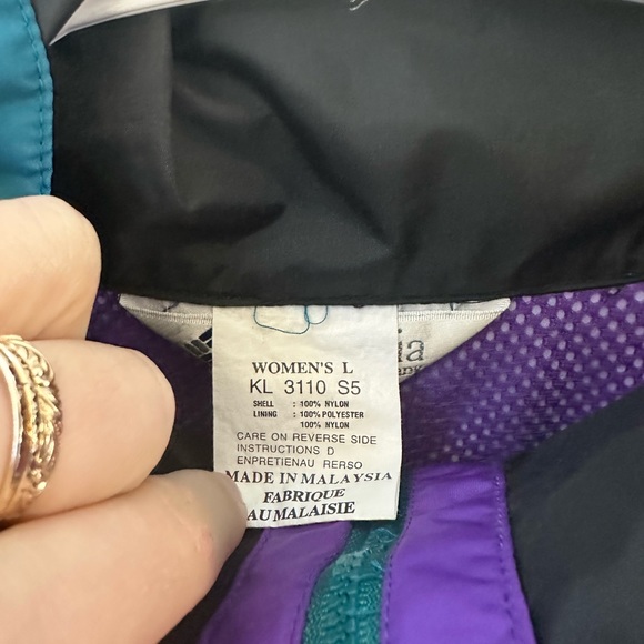 VINTAGE COLUMBIA WINDBREAKER - Picture 4 of 4
